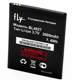 Акумулятор до телефону Fly BL4027 2000mAh