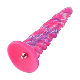 Фалоімітатор Hismith Awl Shape Silicone Dildo Monster Series KlicLok для секс-машин