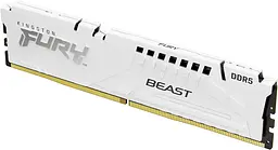 Kingston Пам'ять ПК Kingston DDR5 64GB KIT (32GBx2) 5600 FURY Beast Білий