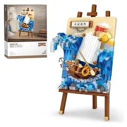 Конструктор LOZ mini Block painting без фігурок (1280) - мініатюра 4