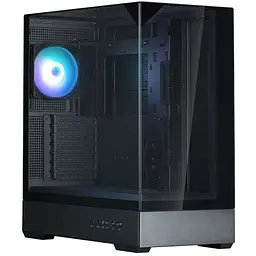 Корпус Zalman P40 Prism, чорний, Mid Tower, без БП, для ATX / Micro ATX / Mini ITX, 1xType-C / 2xUSB 3.0, макс. CPU - 165 мм / VGA