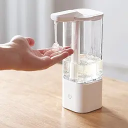 Диспенсер для мила Pulaka LQ 550ml White [152846] - мініатюра 5