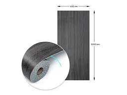 Самоклеюча вініловая плитка в рулоні STICKER WALL 600*3000*2мм Мат SW-00002025 - мініатюра 4