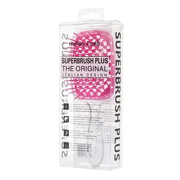 Гребінець щітка для волосся Superbrush Plus Hollow Comb Прозоро-рожевий Прозрачно-розовый 86727 - мініатюра 2