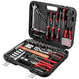 Набір ручних інструментів Intertool Storm ET-8100 1/4" x 1/2" у наборі 100 предметів
