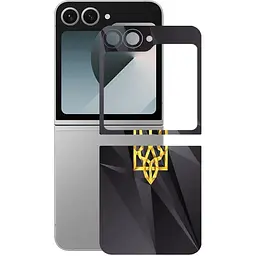 Захисна плівка StatusSKIN для Samsung Galaxy Z Flip 6 SM-F741 Корпус Вініл Герб 1