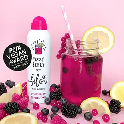 Пінка для душу Bilou Fizzy Berry 200 мл - мініатюра 5