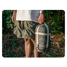 Спальний мішок Naturehike LD150 CNK2300SD016, темно-зелений - мініатюра 6