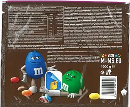 Шоколадні цукерки драже M&M's, 1 кг - мініатюра 4