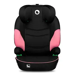 Автокрісло Lionelo Lars I-Size Pink Baby, 15-36 кг, чорне з рожевим (LO-LARS I-SIZE PINK BABY) - мініатюра 4
