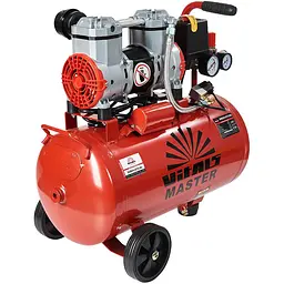 Компресор безмасляний Vitals Master SKB24.t572-8a червоний (163008) - мініатюра 3