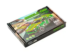 Дерев'яний 3D конструктор Muscle car GT, Puzzleоk (Puz-00640), 162 дет. (зелена) - мініатюра 8