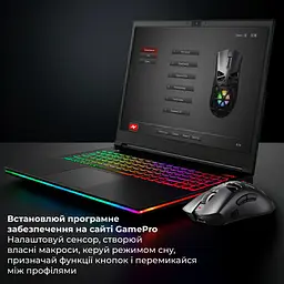 Мишка GamePro Genesis Hollow Wireless/Bluetooth/USB Black (GM870HB) - мініатюра 11