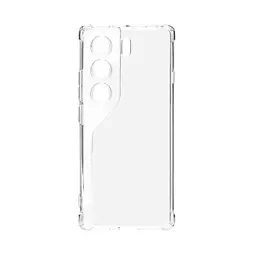 Прозрачный чехол для TECNO Camon 40 4G (CM5) с защитой камеры и усиленными бортами, тонкий, силиконовый, бесцветный, ударопрочный, противоударный бампер с закрытой камерой, ArmorStandart (ARM88896)