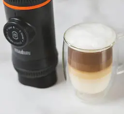 Набір аксесуарів DG Kit 140мл для кавоварки Wacaco Nanopresso чашка та адаптер для капсул Чорний - мініатюра 4