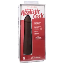 Фалоімітатор Doc Johnson The Realistic Cock ULTRASKYN 9 Inch, 22.9 см - мініатюра 8