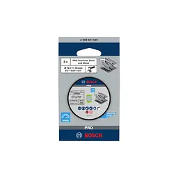 Круг відрізний Bosch Expert for Inox, 76х10х1мм, 5шт (2.608.601.520) - мініатюра 2