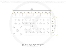 Резервуар для СРО Ekwb EK-QuantumX Loophole Distroplate D5 PWM - Black (3831109908440) (3831109908440) - мініатюра 7