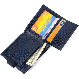 Чоловічий шкіряний гаманець Canpellini 11,5х10х1 см acs0025689 - мініатюра 5