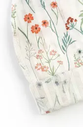 Повсякденна шапочка для немовляти з фактурного інтерлоку Botanic - мініатюра 2