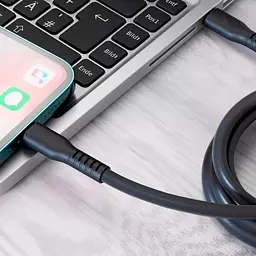 Кабель Proove Eternal USB-C to Lightning 27W 1m Black (CCET27002101) [131012] - мініатюра 3