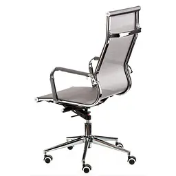 Крісло для персоналу Special4You Solano mesh grey (E6033) - мініатюра 3