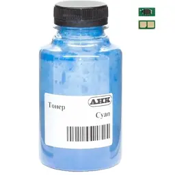 Тонер AHK Canon iRUNNER C3326I, C-EXV65 chip 300 г 11K Cyan (50000534)
