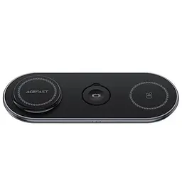 Бездротовий мультизарядний пристрій ACEFAST E19 Qi2 desktop 3-in-1 wireless charging holder чорний - мініатюра 3
