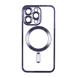 Чохол TPU Metallic Full Camera Magsafe Apple iPhone 14 Pro Max Dark Purple