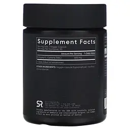 NAC (N-ацетил-L-цистеїн) NAC (N-Acetyl-Cysteine) 600 mg 90 капсул Sports Research vit0006617 - мініатюра 2
