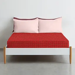 Простирадло на резинці для коляски та люльки Cosas Red Dots 40х80х5 см (DropRed-4009_FittedStroller_40х80) - мініатюра 3