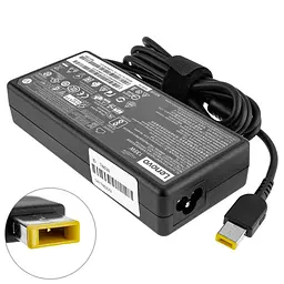Блок живлення для ноутбука LENOVO 20V 6.75A 135W USB+pin (Square 5 Pin DC Plug) чорний RECTANGULAR