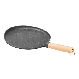 Сковорода для млинців з бортиками різної висоти 23,5 см, сірий Breakfast HP39579C - мініатюра 19