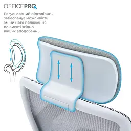Офісне крісло OfficePro Wave OC599-G-G-G (OC599-G-G-G) - мініатюра 11