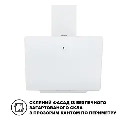 Витяжка Interline FLOW WH A/60/GL/M - мініатюра 3