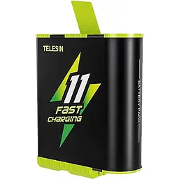 Акумулятор Telesin для GoPro HERO12/11/10/9 1750mAh [GP-FCB-B11] [76203] - мініатюра 2