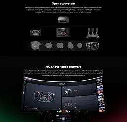 Кермо MOZA Racing Lamborghini Essenza SCV12 Eкран 4.3" RGB Black - мініатюра 11