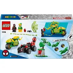 Конструктор LEGO Marvel Перегони на електромобілях з динозаврами, 124 деталі (11198) - мініатюра 2