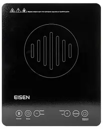 Настільна плита EIP-335S Slim Black 2000W Eisen teh0020033 - мініатюра 2