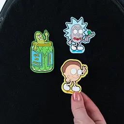 Набір бейджів на липучці Kite Rick and Morty RM24-3012 3 шт. - мініатюра 7