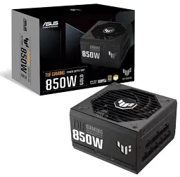 Блок живлення 750 Вт, Asus TUF Gaming Gold, Black, модульний, 80+ Gold, Active PFC, 135 мм, 4xMolex / 5xSATA / 1x16-pin / 3x6+2-pin / 2x4+4-pin / 1x20+4-pin, захист OPP/OVP/UVP/SCP/OCP/OTP, ATX 12V (TUF-GAMING-750G) - мініатюра 5