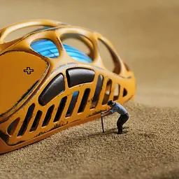 Миша GravaStar Mercury X Pro 8K BT/WL/USB-A RGB Battle-Worn Yellow (GS_X_PRO_YLW) - мініатюра 6