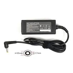 Блок живлення до ноутбуку PowerPlant HP 220V, 19V 40W 2.1A (4.0*1.7) (HP40F4017) - мініатюра 2