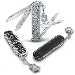 Ніж Victorinox Classic SD Brilliant Crystal + брелок-лого (0.6221.35) - мініатюра 5