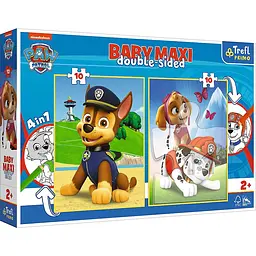 Пазли Trefl Щенячий патруль Babymaxi 10+10 елементів (43003)