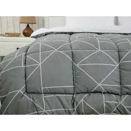 Ковдра силіконова демісезонна Руно Crystal Grey demi 140х205 см сіра - мініатюра 5