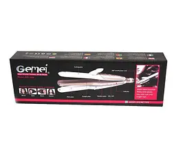Плойка-праска Gemei GM-1960 3in1 Білий з рожевим (hub_np2_1080) - мініатюра 3