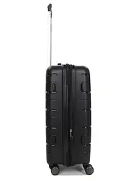 Валіза середня M поліпропілен Worldline Airtex 282 74л 64×41×26см Чорний - мініатюра 8