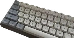 Клавіатура бездротова Motospeed Darmoshark K5 Gateron Yellow Pro RGB Light Gray (dmk5lgypro) - мініатюра 3
