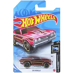 Базова машинка Hot Wheels X-Raycers '69 Chevelle колір в асортименті (5785) JJK83 - мініатюра 9